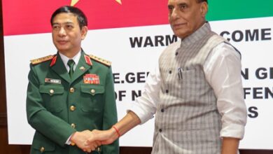 Rajnath Singh congratulates Phan Van Giang on appointment as Vietnam’s Defence Minister