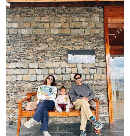Vikrant Massey enjoys a family vacay with wife & son in Shimla
