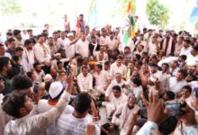 MP: Congress protests against wheat procurement delays ​