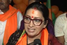 Women’s Reservation Bill: Smriti Irani slams Congress, Trinamool for not voicing support despite being led by females