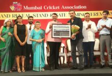 MCA unveils Stands, Gates at Wankhede Stadium to honour former cricketers Shastri, Sardesai, Solkar, Edulji