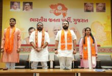 Gujarat: BJP Youth Wing resolves to secure ‘grand victory’ in local polls ​