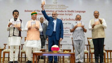 VP Radhakrishnan releases ‘updated’ Constitution in Sindhi language VP Radhakrishnan releases ‘updated’ Constitution in Sindhi language