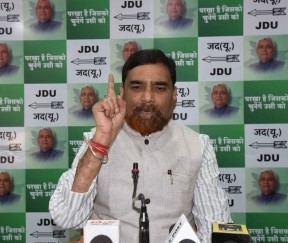 Unprecedented voter turnout in Assam, Puducherry: JD(U) leader predicts NDA win Unprecedented voter turnout in Assam, Puducherry: JD(U) leader predicts NDA win