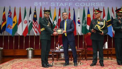 Defence Secy stresses on jointness among military officers