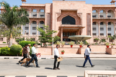 Raj Assembly receives yet another bomb threat; search on