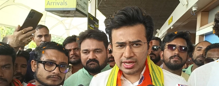 Trinamool will be wiped out in West Bengal: Tejasvi Surya