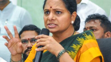 Kavitha warns of Telangana agitation-like stir over ‘unfair’ delimitation Kavitha warns of Telangana agitation-like stir over ‘unfair’ delimitation