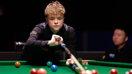 A day after discharging from hospital, Stan Moody, 19, qualified for World Snooker Championships