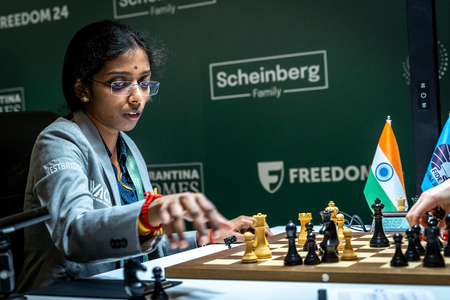 R Vaishali wins FIDE Women’s Candidates, to face Ju Wenjun for World Championship title