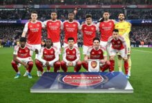 Arsenal hold off Sporting to enter Champions League SFs