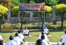 Jammu: BSF organises Yoga session at Veer Bhumi Park under ‘Yoga at Iconic Places’ initiative