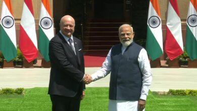 PM Modi holds bilateral talks with Austrian Chancellor Christian Stocker at Hyderabad House