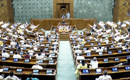 Women’s Reservation Bill tabled in LS; triggers heated debate Women’s Reservation Bill tabled in LS; triggers heated debate