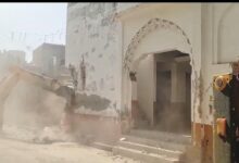 Eidgah, Imambara razed in bulldozer action over encroached govt land in UP’s Sambhal