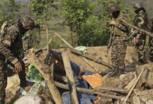 Army-led forces destroy 10 illegal bunkers in Manipur​