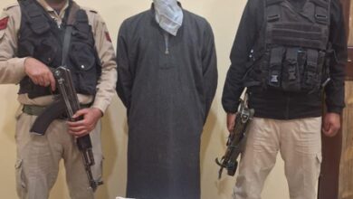 Drug peddler arrested, contraband recovered in J&K’s Ganderbal