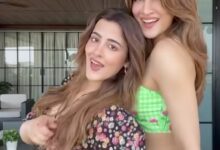 Rashmika Mandanna says she wants to be a part of Kriti Sanon, Nupur Sanon’s fun dance on ‘Jab Talak’