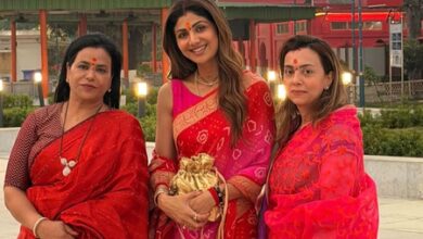 Shilpa Shetty seeks divine blessings at Tripurasundari Shaktipeeth, shares serene moments from temple visit