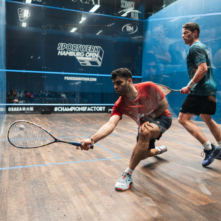 Chotrani enters Hamburg squash quarters; Abhay, Ramit, Joshna bow out
