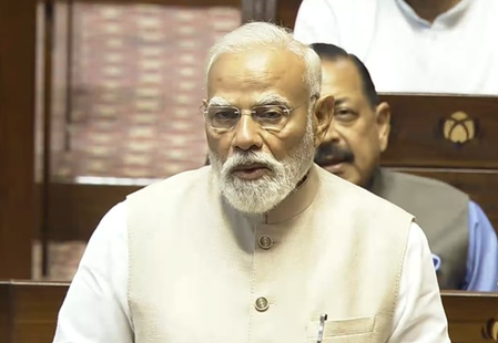 ‘Shows deep trust of this House in you’: PM Modi congratulates Harivansh on RS Dy Chairman re-election