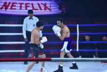 Pulkit Samrat becomes the first Indian actor to step into the ring with a professional boxer