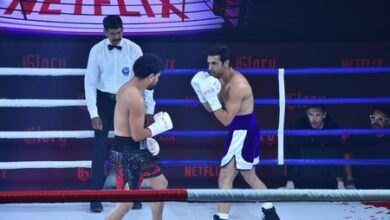 Pulkit Samrat becomes the first Indian actor to step into the ring with a professional boxer