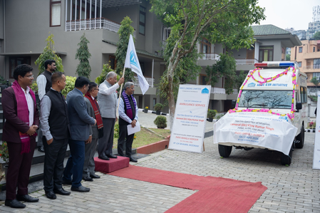 Mizoram Guv stresses border infrastructure, flags off ambulance for remote village​