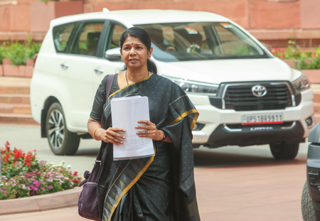 AIADMK backed BJP’s delimitation move against Tamil Nadu’s interests: Kanimozhi