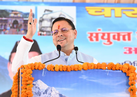 U’khand CM Dhami flags off Char Dham Yatra; extensive arrangements in place for devotees