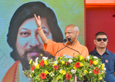 UP’s ‘bulldozer theory’ will be applied in Bengal after BJP comes to power: Yogi Adityanath