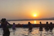 Devotees throng Sangam in Prayagraj on Akshaya Tritiya; offer prayers for prosperity, well-being