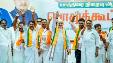 High-voltage campaigning peaks in TN as Amit Shah, Rajnath Singh lead NDA push