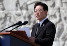 South Korean President vows to defend democracy on anniversary of 1960 pro-democracy uprising