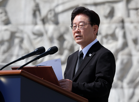 South Korean President vows to defend democracy on anniversary of 1960 pro-democracy uprising