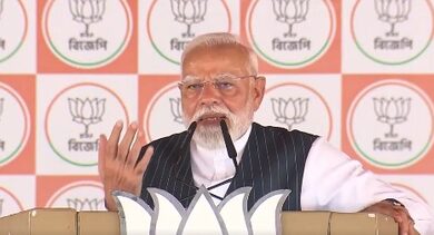 Bengal’s tribal-dominant districts have fallen behind during 15 years of TMC rule, says PM Modi