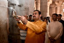 Gautam Adani offers prayers at Taranga Jain Temple on Akshaya Tritiya