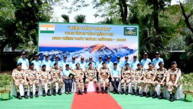 ITBP DG Shatrujeet Kapur flags off all-women Mt Everest Expedition–2026