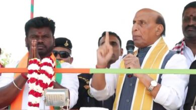 Govt determined to provide women’s reservation, Rajnath Singh tells Tamil voters