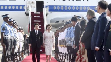 South Korean President Lee Jae Myung arrives in New Delhi for three-day State visit