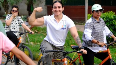 Geeta Phogat, Saweety Boora join Fit India Sundays on Cycle women’s special edition