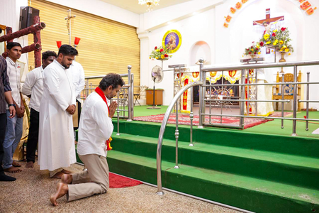 TN: Vijay plans Velankanni and Nagore visits ahead of results, continues multi-faith tour​