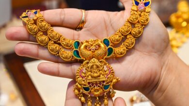Gold dips 0.34 pc this week over mild profit booking