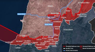 Israel releases map of ‘buffer zone’ extending across Lebanon, intensifies operations despite ceasefire