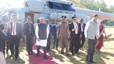 VP Radhakrishnan visits Nuwara Eliya to review Indian Housing Project for Tamil community in Sri Lanka