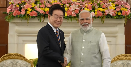 PM Modi, South Korean President Lee Jae Myung hold talks in Delhi