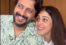 Bhagyashree recalls how Genelia fed Riteish on the set of ‘Raja Shivaji’