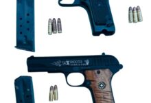 Four linked to foreign gangsters held in Punjab, two foreign-made pistols seized