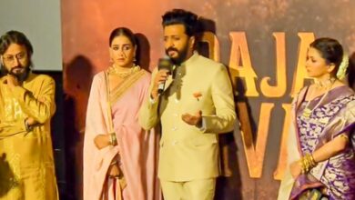 Genelia Deshmukh tears up as husband Riteish Deshmukh bares his heart on ‘Raja Shivaji’