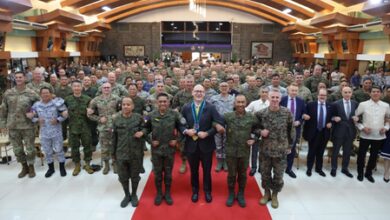 Japan joins military exercise with Philippines and US